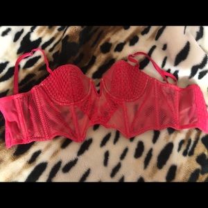 Red lingerie. Perfect for holiday season.  NWT